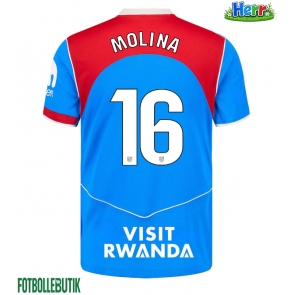 Atletico Madrid Nahuel Molina #16 Tredje Tröja 2025-26 Kortärmad